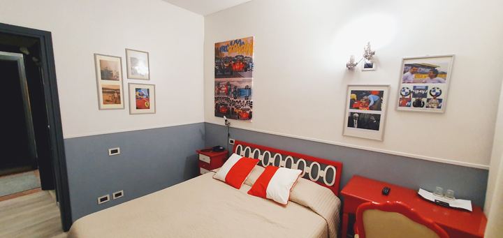 Camera tema Motori Admiral Hotel Milano