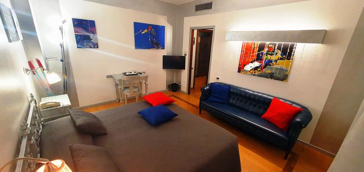 Camera tema Sport Admiral Hotel Milano