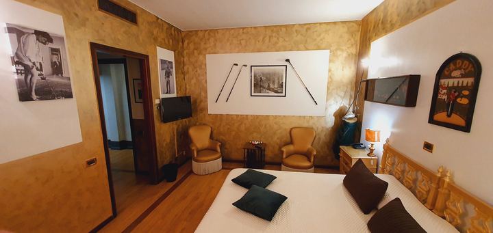 Camera tema Sport Admiral Hotel Milano