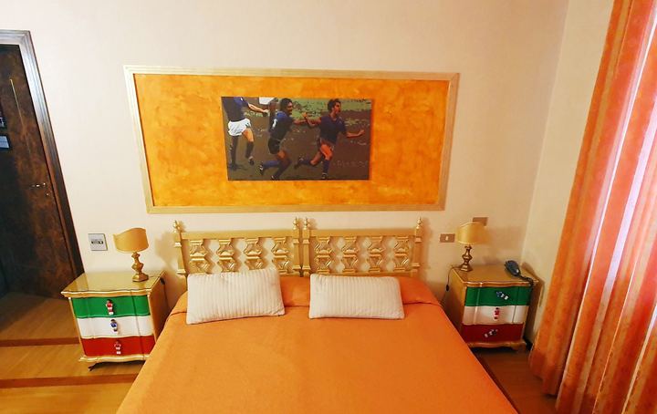 Camera tema Sport Admiral Hotel Milano