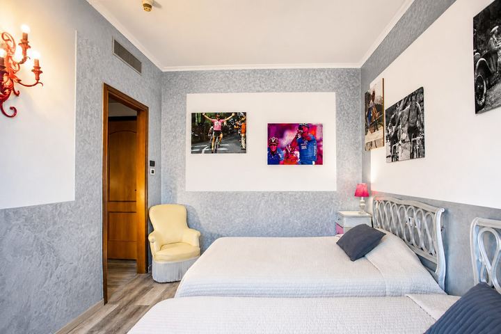 Camera tema Sport Admiral Hotel Milano